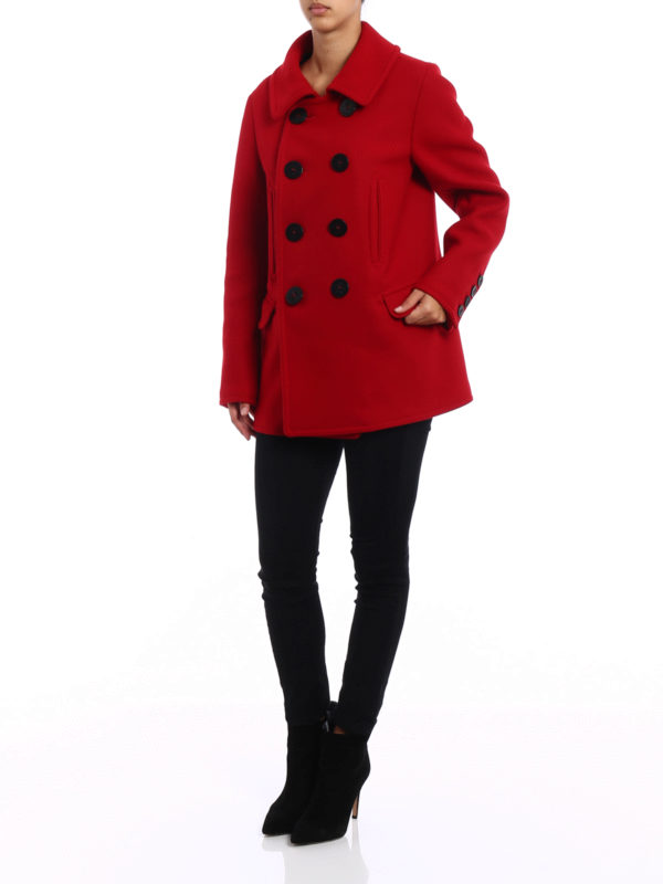 DSQUARED2: Abrigos cortos online - Abrigo Corto - Rojo