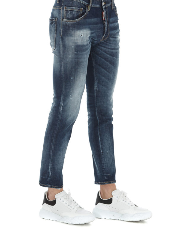 DSQUARED2: skinny jeans online - Skater skinny jeans