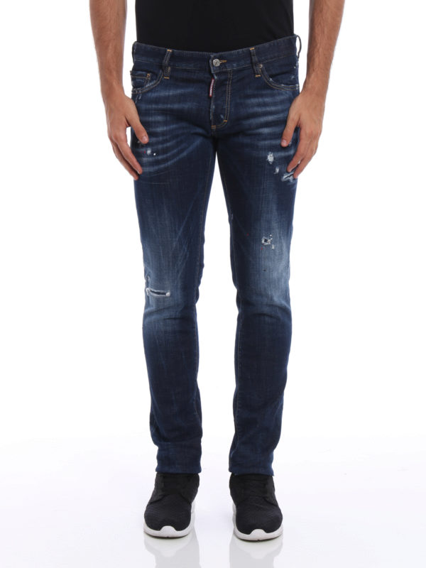DSQUARED2: Jeans pitillos online - Vaqueros Pitillos - Slim