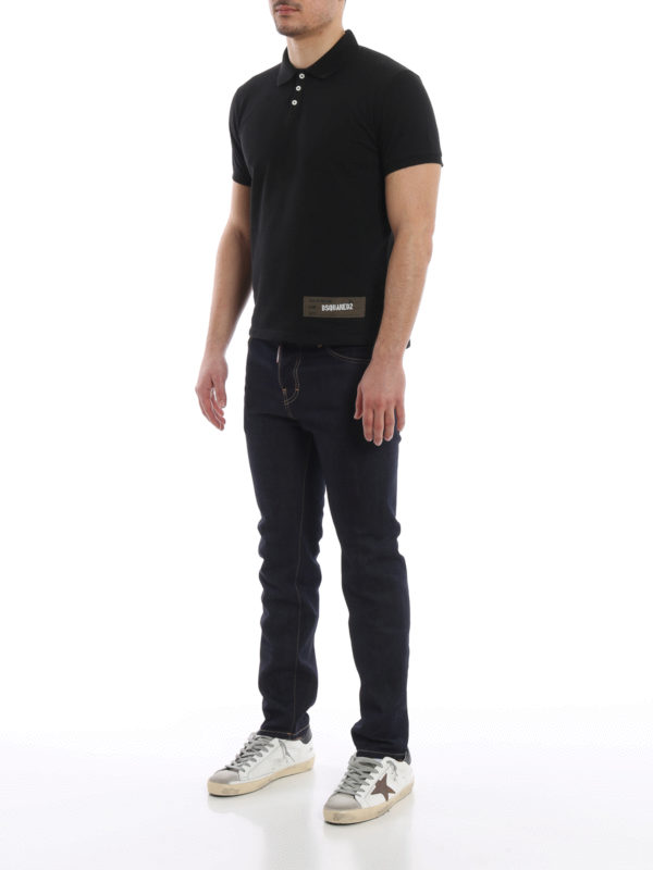 DSQUARED2: Straight Leg Jeans online - Cigarette - Dunkles Jeansblau