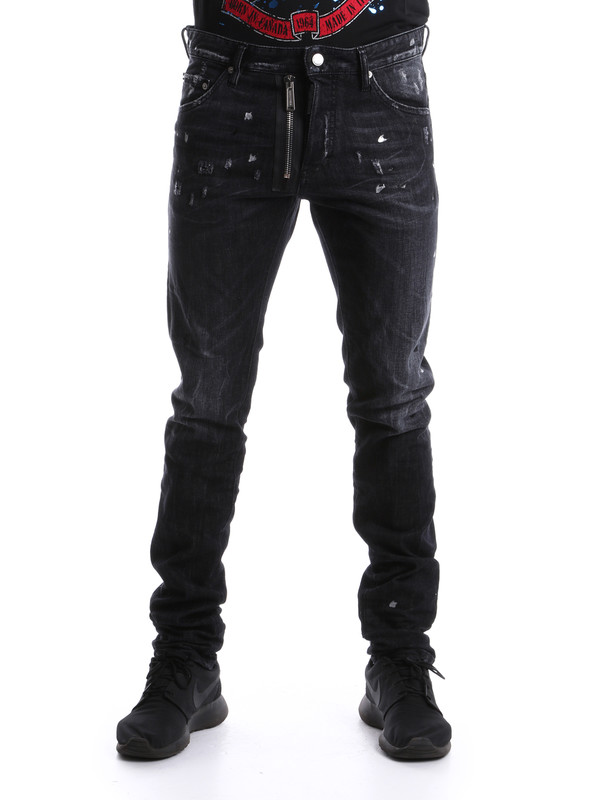 DSQUARED2: straight leg jeans online - MB jeans