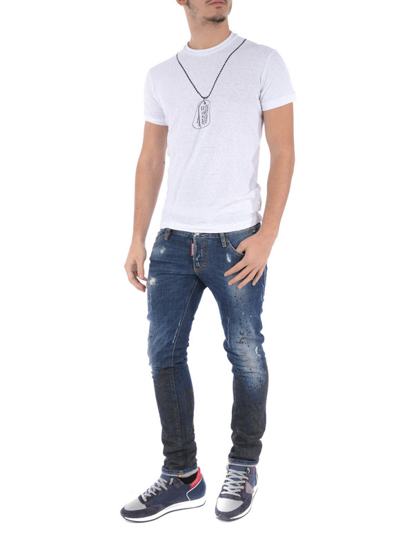 DSQUARED2: ストレートジーンズ online - ストレートジーンズ Icon Collection - 洗濯