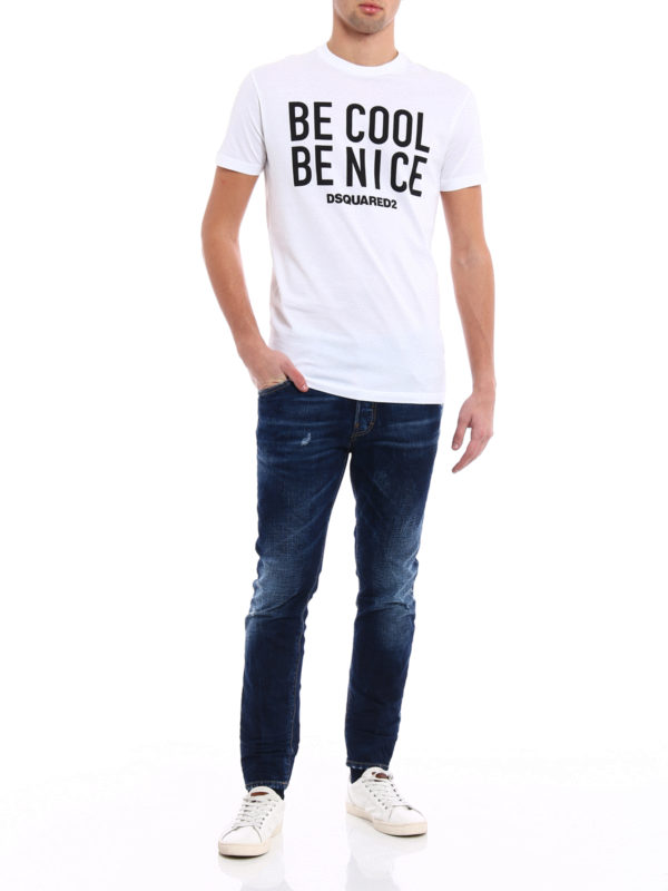 DSQUARED2: Jeans Rectos online - Skater-Be Cool Be Nice