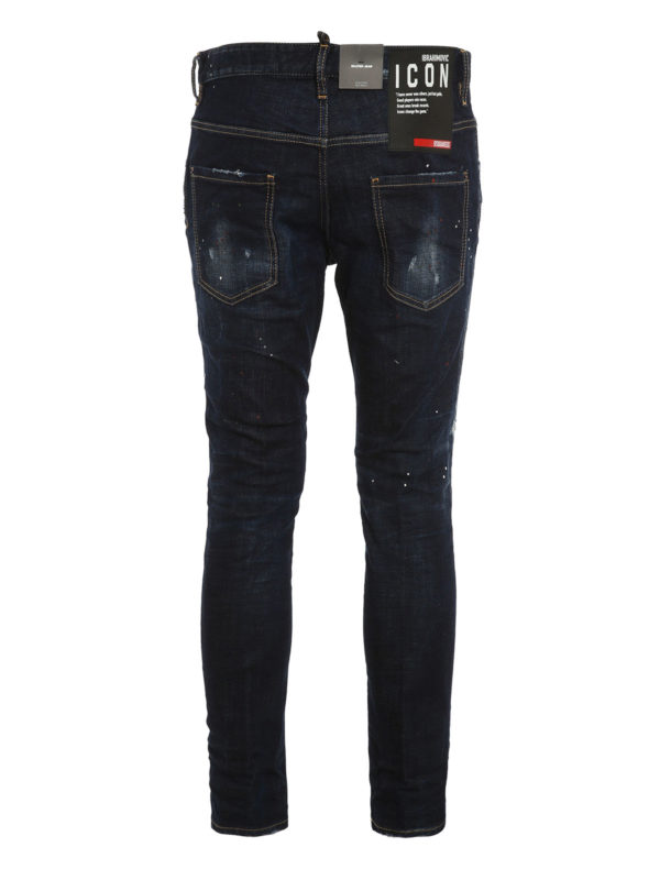 DSQUARED2: Straight Leg Jeans online - Skater-Ibrahimović Icon