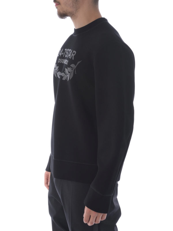 DSQUARED2: Sweatshirts und Pullover online - Sweatshirt - Schwarz