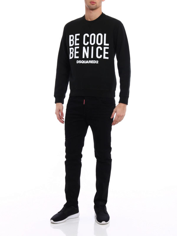 DSQUARED2: Sudaderas y suéteres online - Sudadera - Be Cool Be Nice