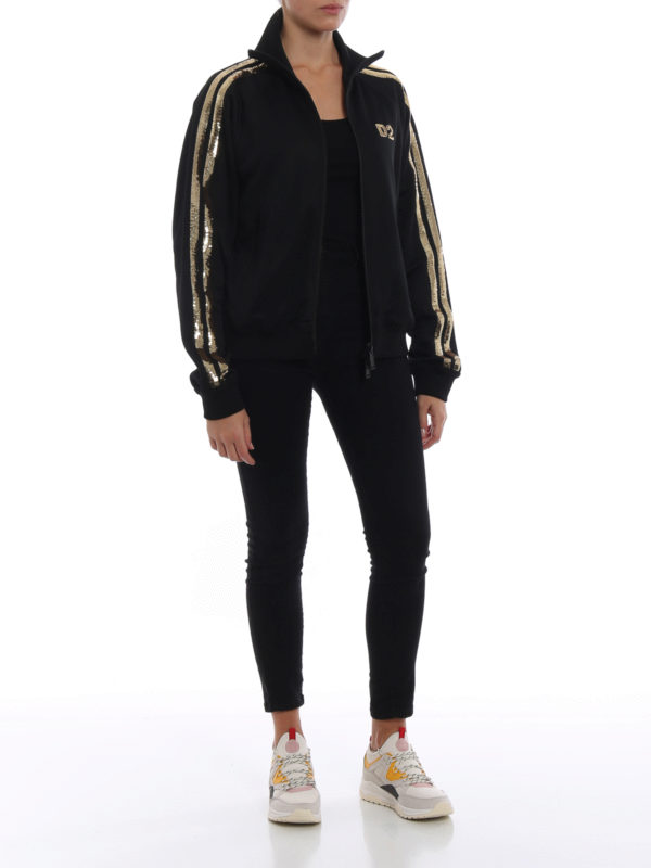 DSQUARED2: Sudaderas y suéteres online - Sudadera - Negro