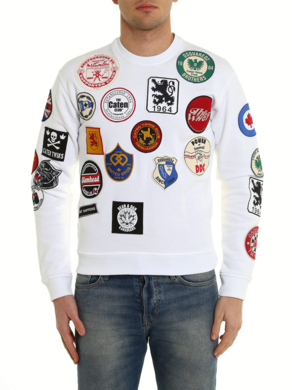 DSQUARED2: Sweatshirts und Pullover online - Sweatshirt Und Pullover - Weiß