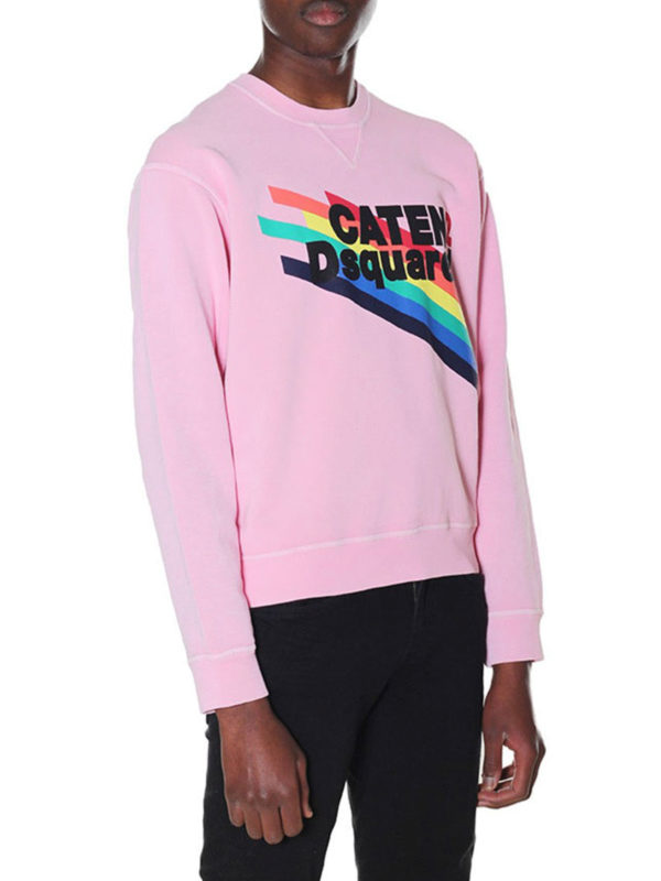 DSQUARED2: Sudaderas y suéteres online - Sudadera - Rosado