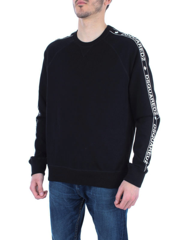DSQUARED2: Sweatshirts und Pullover online - Sweatshirt - Schwarz
