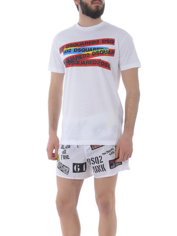 DSQUARED2: 水着 online - スイムショーツ/スイムトランクス - Dsq2 Punk