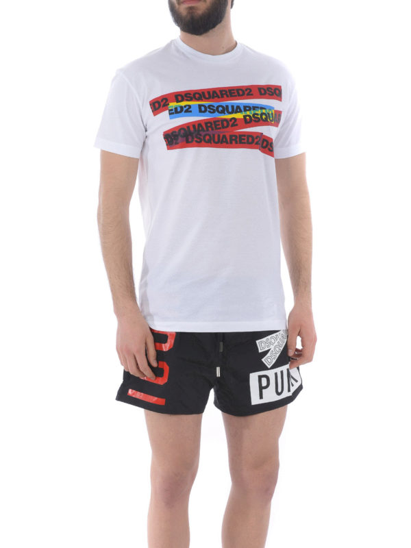 DSQUARED2: Shorts de bain online - Short De Bain - Icon