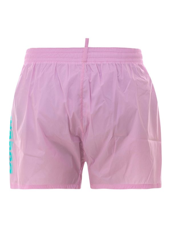 DSQUARED2: Swim shorts & swimming trunks online - Logo swim shorts