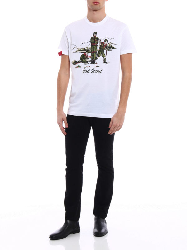 DSQUARED2: Camisetas online - Camiseta - Bad Scout