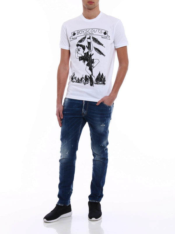 DSQUARED2: T-shirts online - T-Shirt - Boy Scouts