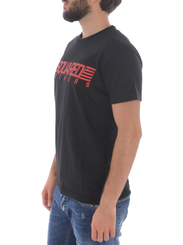 DSQUARED2: T-shirts online - T-Shirt - Schwarz