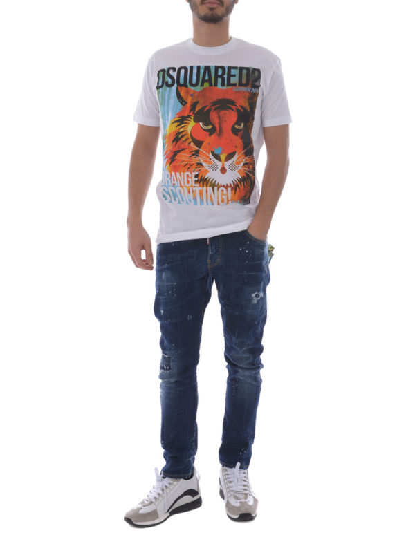 DSQUARED2: T-shirts online - T-Shirt - Bunt