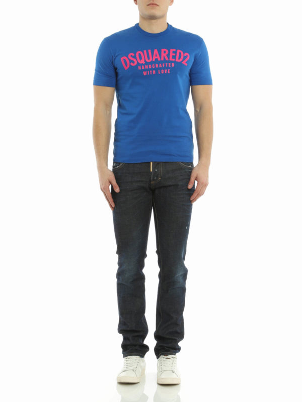 DSQUARED2: t-shirts online - Handcrafted With Love T-shirt