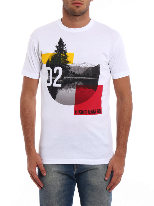 DSQUARED2: T-shirts online - T-Shirt - Hiking Team 95