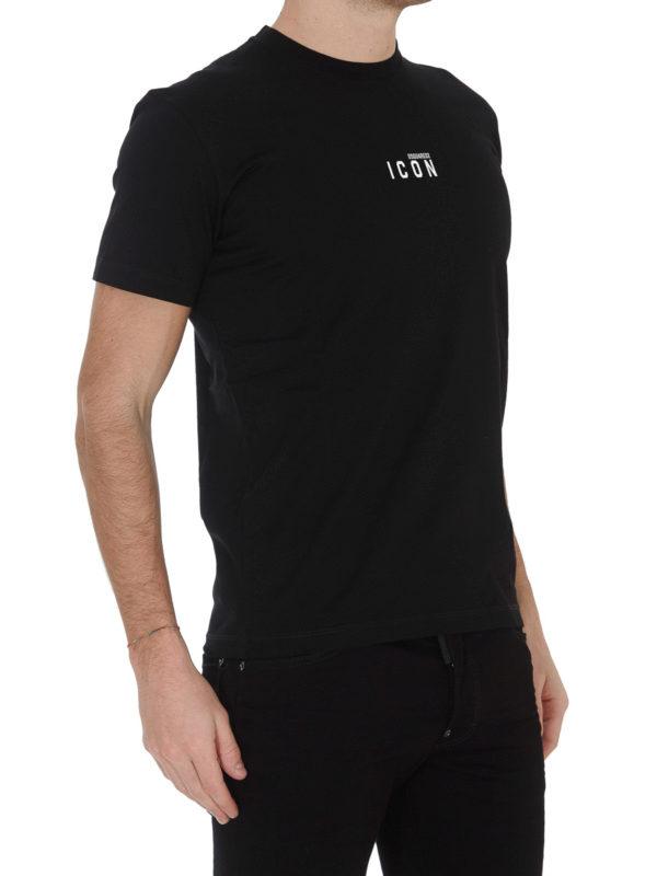 DSQUARED2: T-shirts online - T-Shirt - Noir