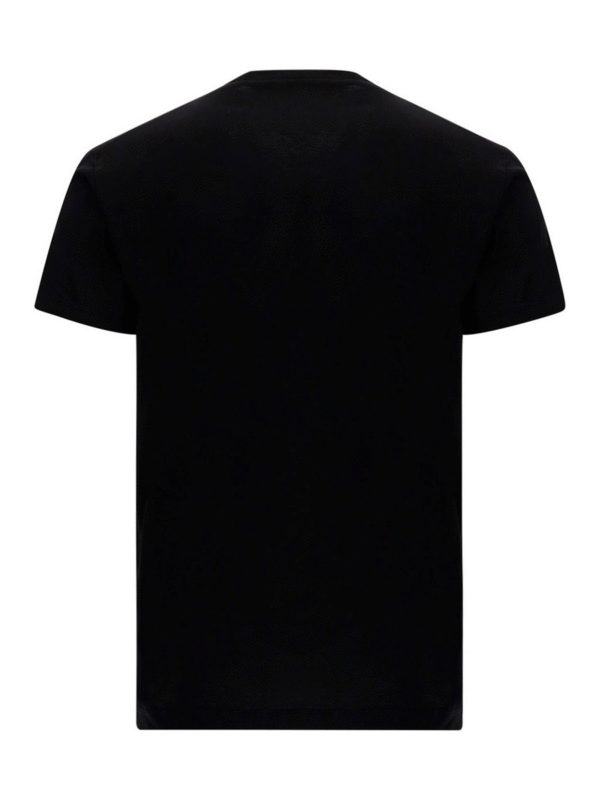 DSQUARED2: t-shirts online - Logo patch T-shirt