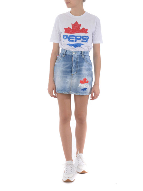 DSQUARED2: T-shirts online - T-Shirt - Weiß