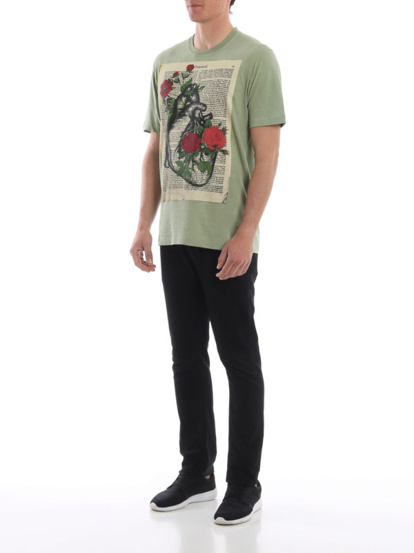 DSQUARED2: Camisetas online - Camiseta - Verde