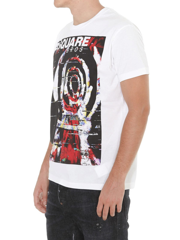 DSQUARED2: T-shirts online - T-Shirt - Weiß
