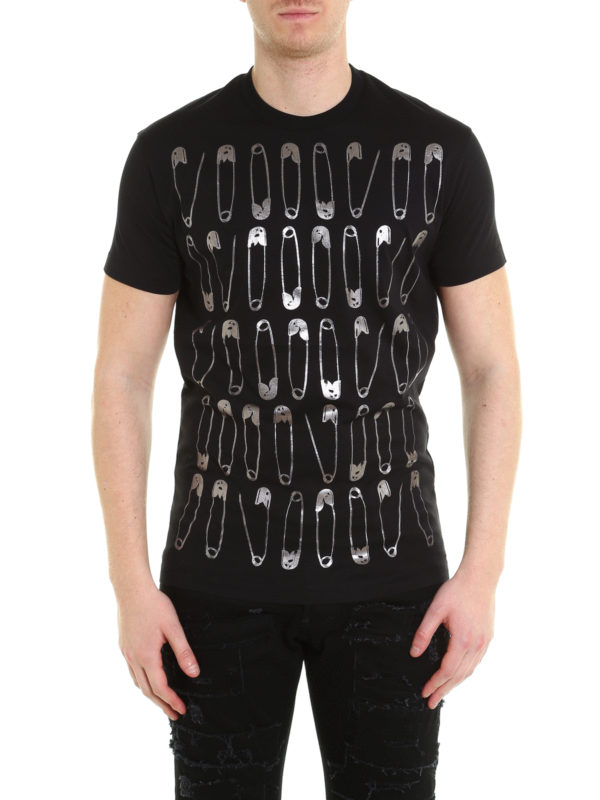 DSQUARED2: Tシャツ online - Tシャツ メンズ - 黒