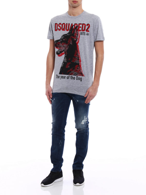 DSQUARED2: Camisetas online - Camiseta - The Year Of The Dog