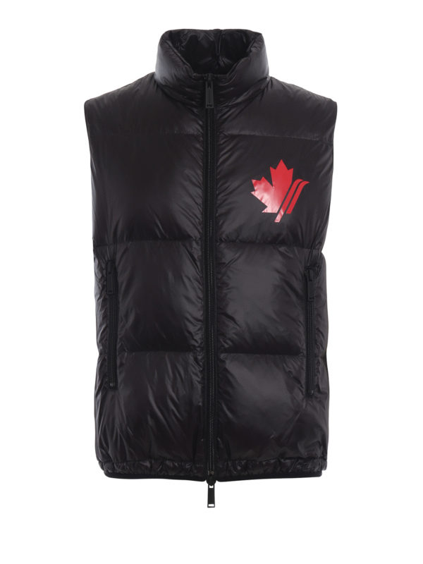 DSQUARED2: Kurze Daunenjacken - Daunenjacke - Schwarz