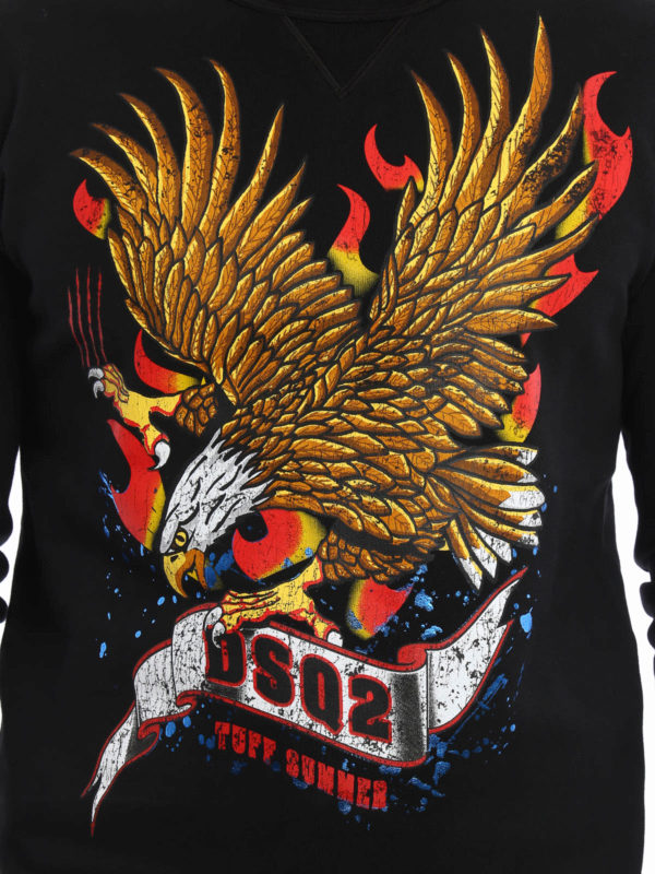 iKRIX DSQUARED2: Printed cotton sweatshirt