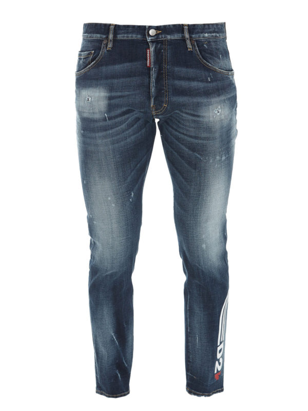 DSQUARED2: skinny jeans - Skater skinny jeans