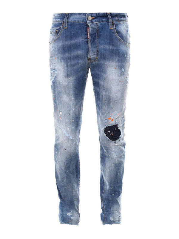 DSQUARED2: Jeans skinny - Jean Skinny - Super Twinky