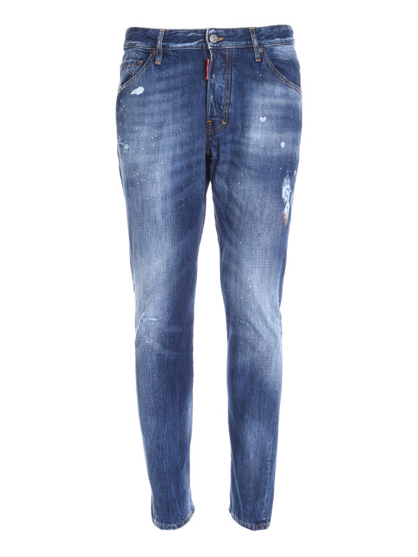 DSQUARED2: straight leg jeans - Kenny jeans