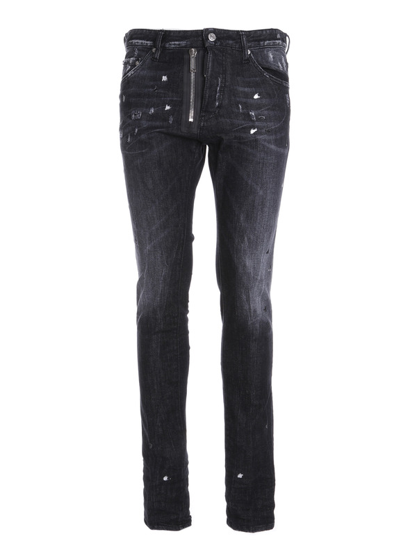 DSQUARED2: straight leg jeans - MB jeans