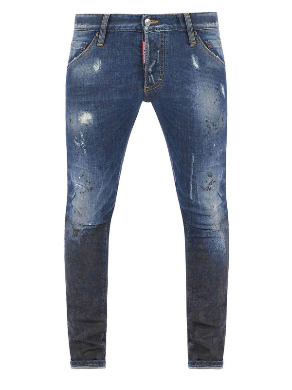 DSQUARED2: ストレートジーンズ - ストレートジーンズ Icon Collection - 洗濯