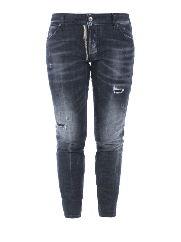Straight leg jeans Dsquared2 - Runway Straight Cropped jeans