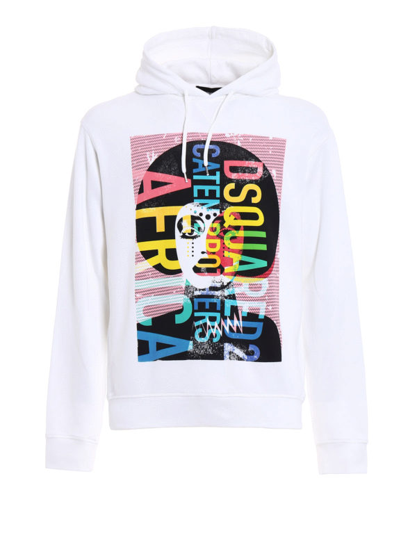 DSQUARED2: Sudaderas y suéteres - Sudadera - Africa