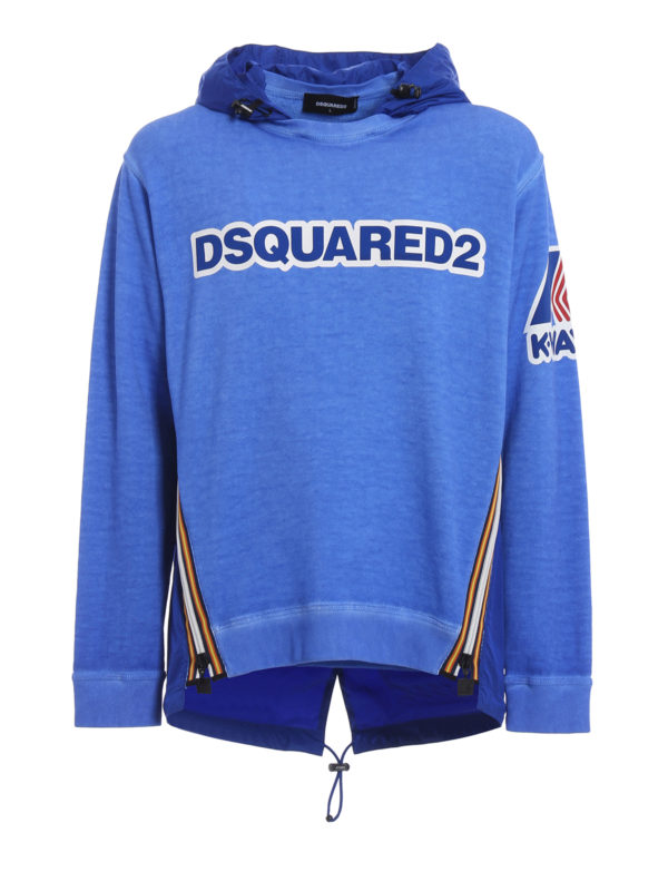 DSQUARED2: Sweatshirts und Pullover - Sweatshirt - Hellblau