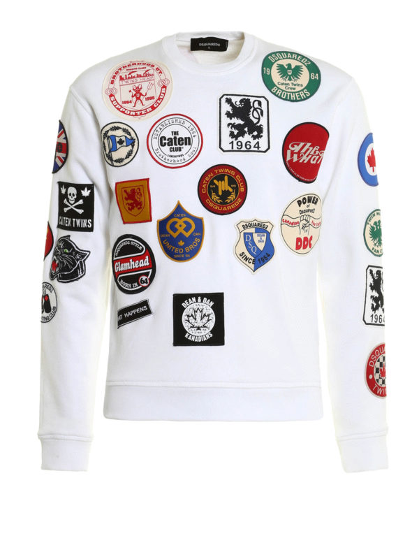 DSQUARED2: Sweatshirts und Pullover - Sweatshirt Und Pullover - Weiß