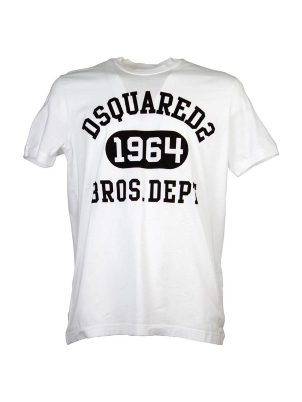 DSQUARED2: T-shirts - T-Shirt - Weiß