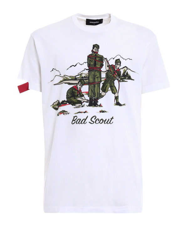 DSQUARED2: Camisetas - Camiseta - Bad Scout