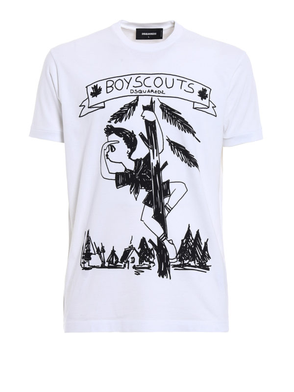 DSQUARED2: T-shirts - T-Shirt - Boy Scouts