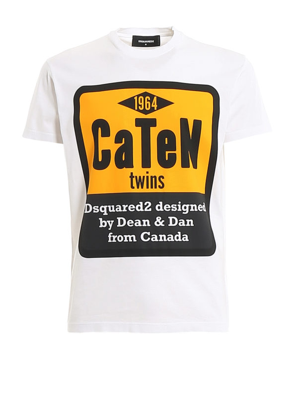 DSQUARED2: t-shirts - Caten Twins T-Shirt