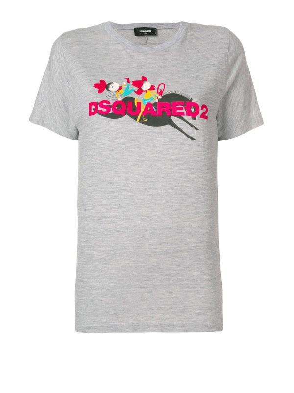 DSQUARED2: Camisetas - Camiseta - Cowboy 