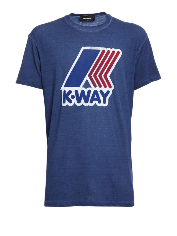 DSQUARED2: t-shirts - K-Way collection T-shirt