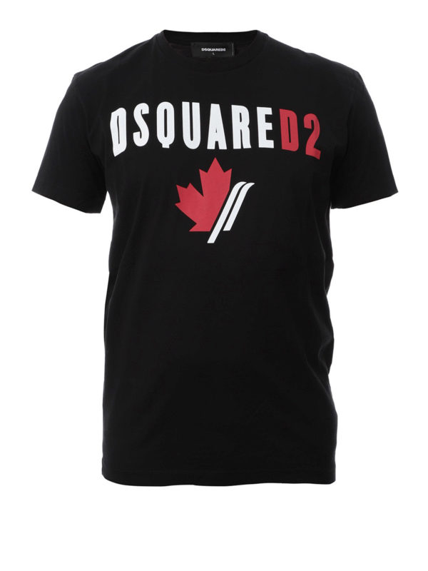 DSQUARED2: Camisetas - Camiseta - Negro