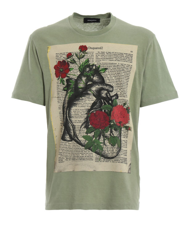 DSQUARED2: Camisetas - Camiseta - Verde
