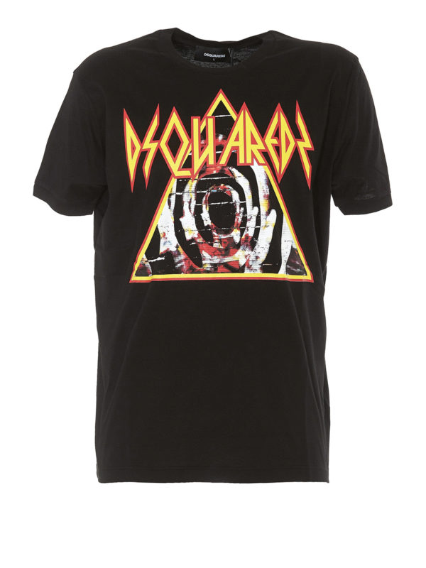 DSQUARED2: Camisetas - Camiseta - Negro